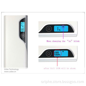 hot selling portable power bank lcd screen power bank 50000mah
